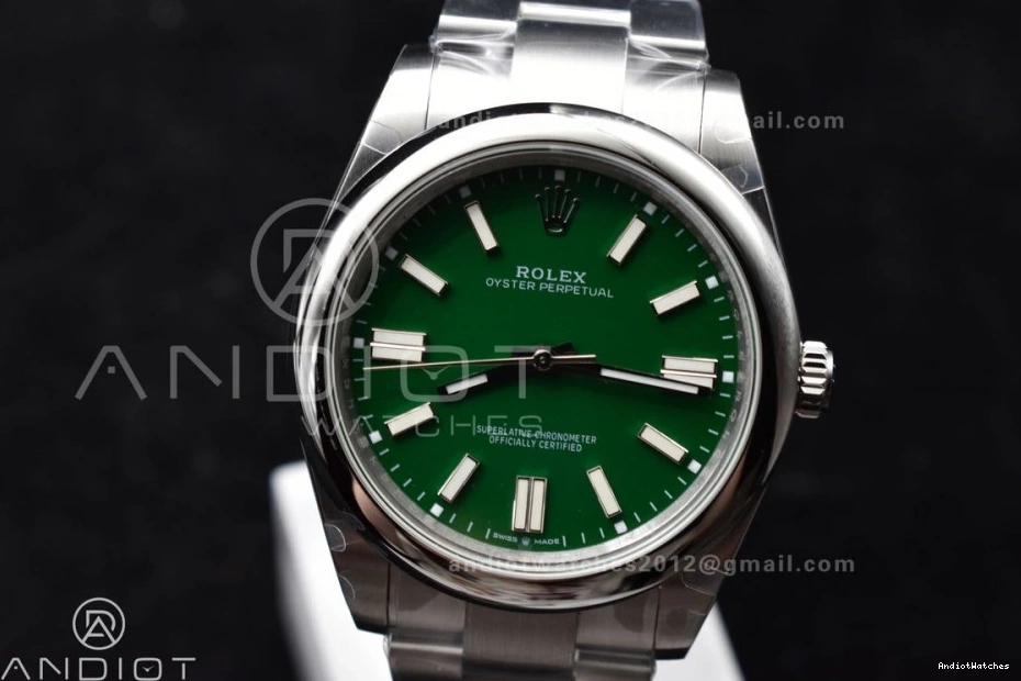 Best 942 Dial Edition 41mm Oyster 904L Perpetual Green A Steel 124300 1:1 DIWF Attractive 1102